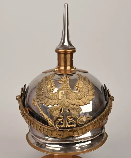 Prussian Reserve Line Kürassier Offcier's Pickelhaube Visuel 1 principal